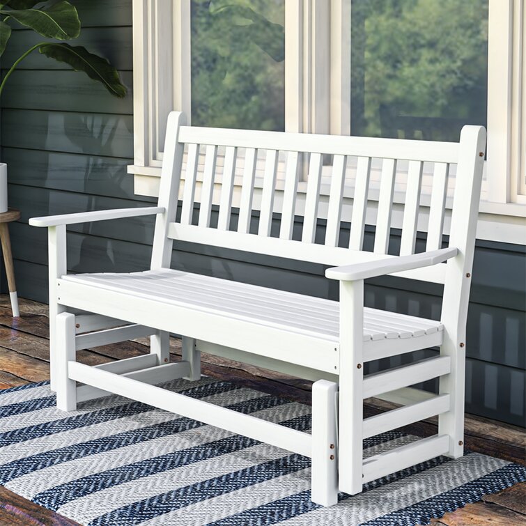 Wayfair outdoor store glider bench